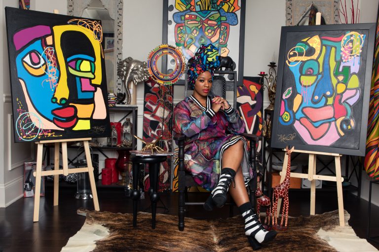 How Melissa A. Mitchell is honoring her heritage through art
